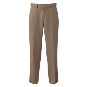 Croft & Barrow Men's Classic Fit Flat Front Dress Pants, Size  W44 X L30, Wheat